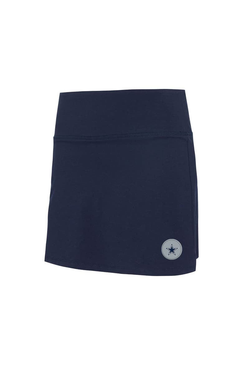 Women's Concepts Sport Navy Dallas Cowboys Plus Size Sport Skort, Alternate, color, Navy