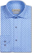 Bugatchi Devon OoohCotton® Circle Print Button-Up Shirt