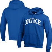 Champion Men's Champion  Royal Duke Blue Devils Basic Arch Fleece Pullover Hoodie