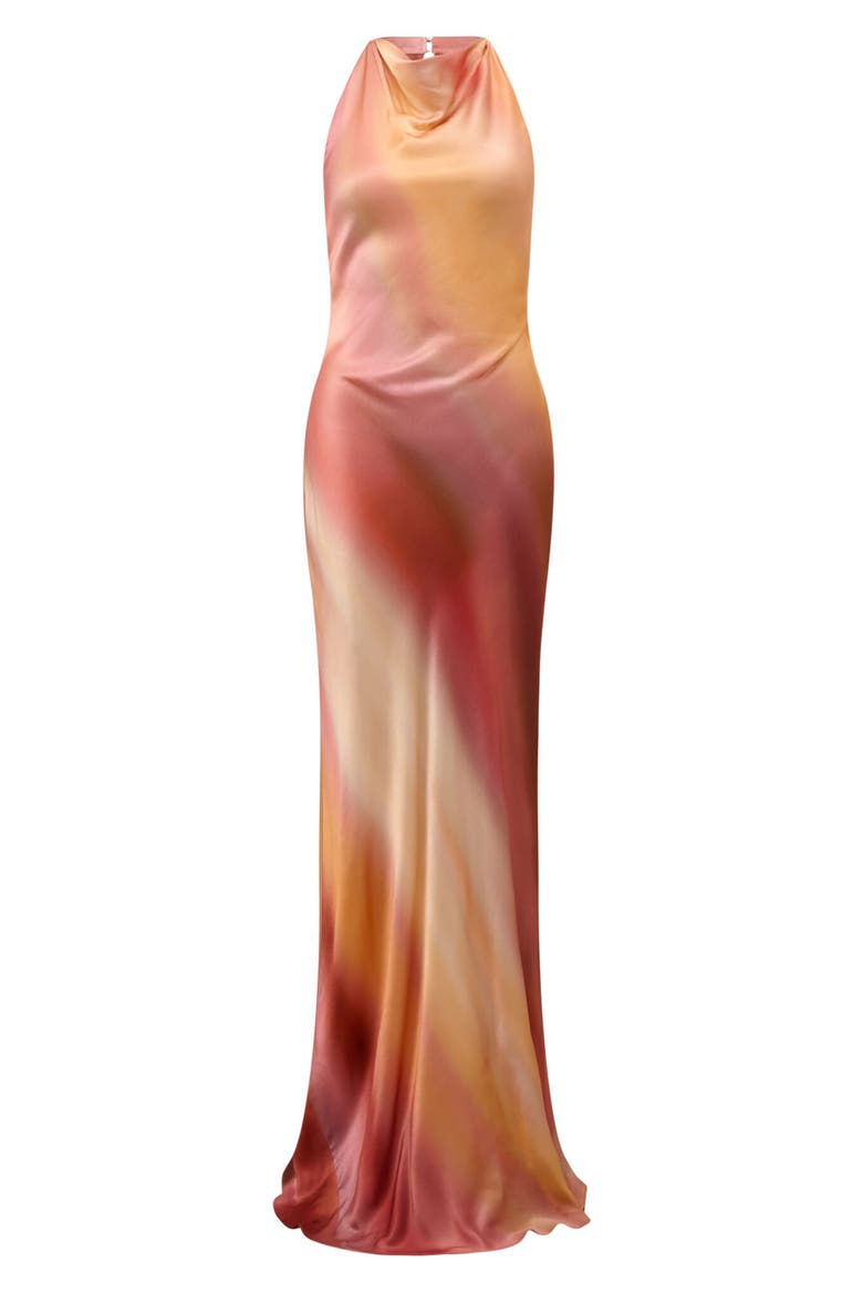 Andie Satin Open Back Maxi Dress (Women) | Nordstrom