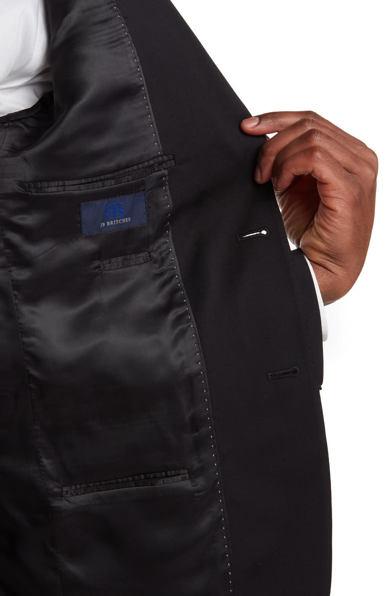 JB Britches Sartorial Two Button Notch Lapel Wool Blend Suit, Alternate, color, 