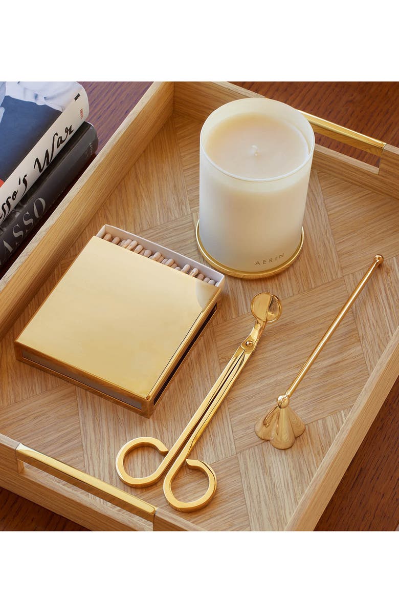 Aerin Petal Candle Snuffer, Alternate, color, Gold
