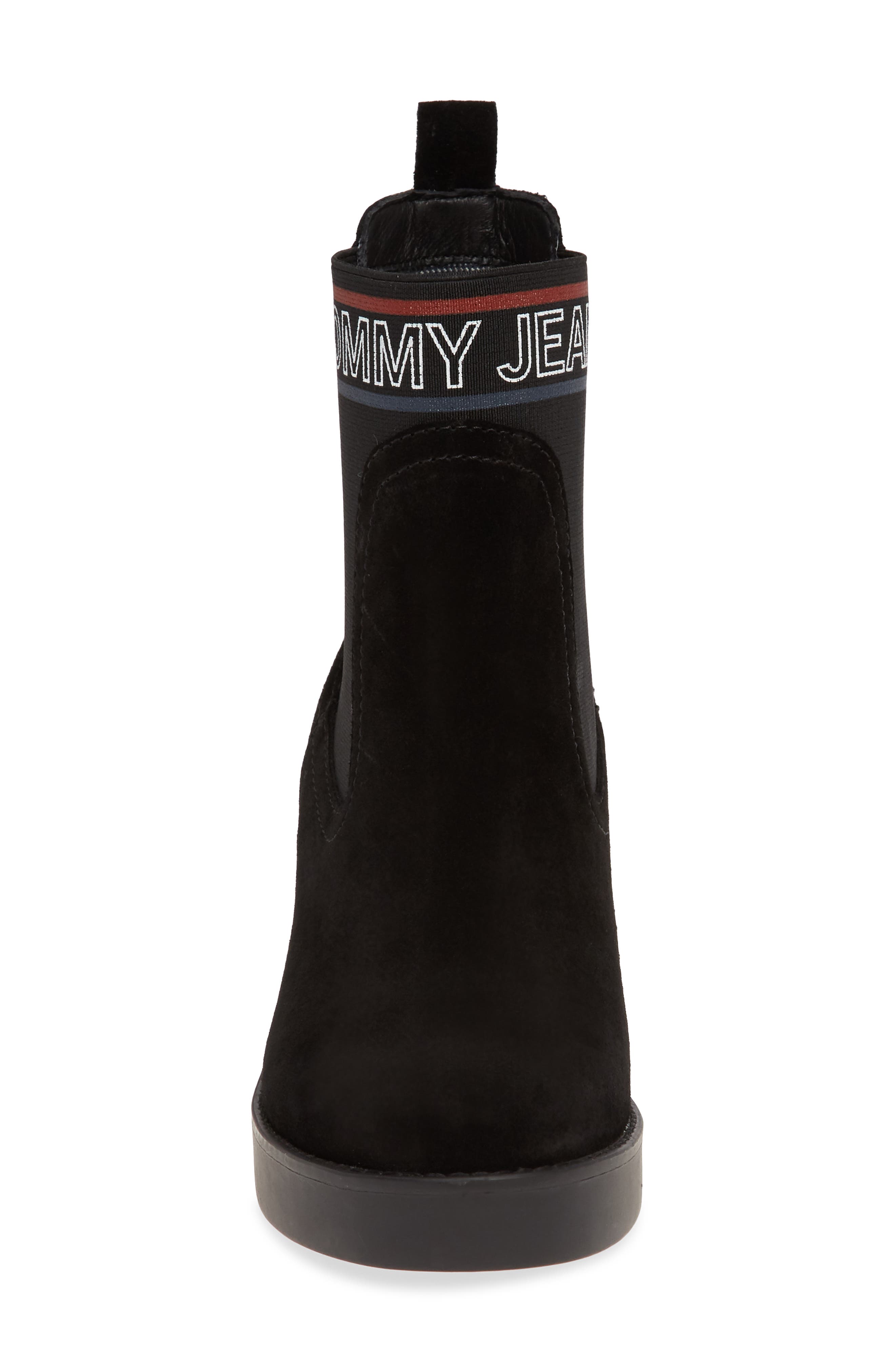 TOMMY JEANS Lynn Logo Platform Chelsea Boot, Alternate, color, 