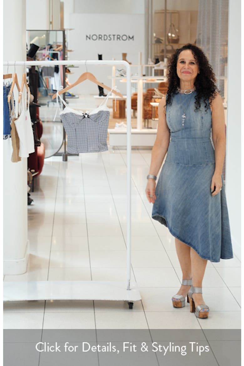 Peekaboo Gingham Corset Top video