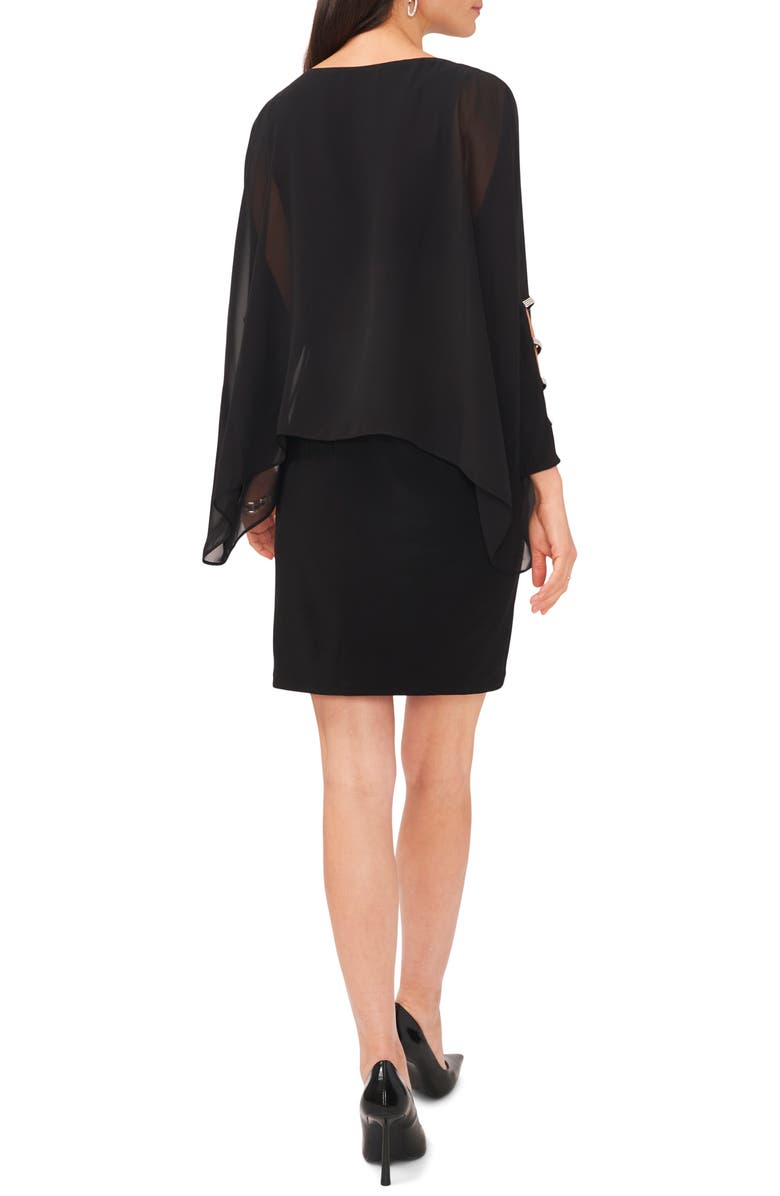 Chaus Embellished Long Sleeve Dress, Alternate, color, 
