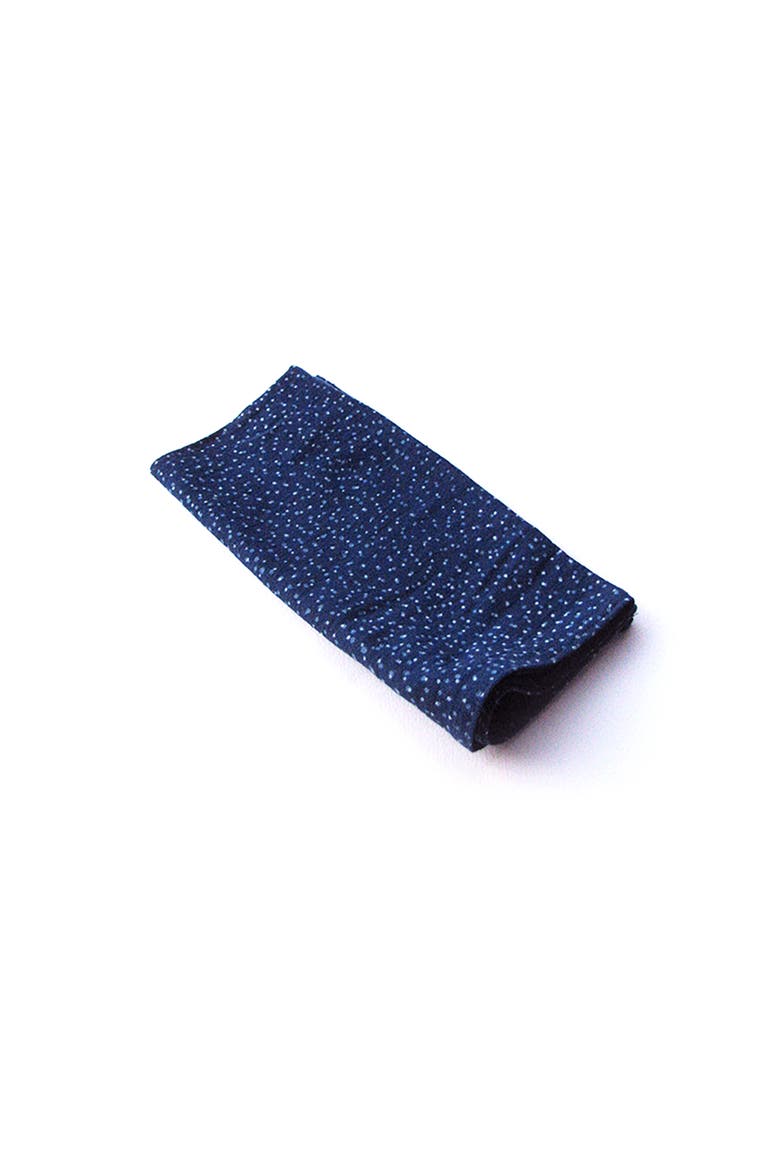 Minimalist Eco Cotton Napkin, Main, color, Blue