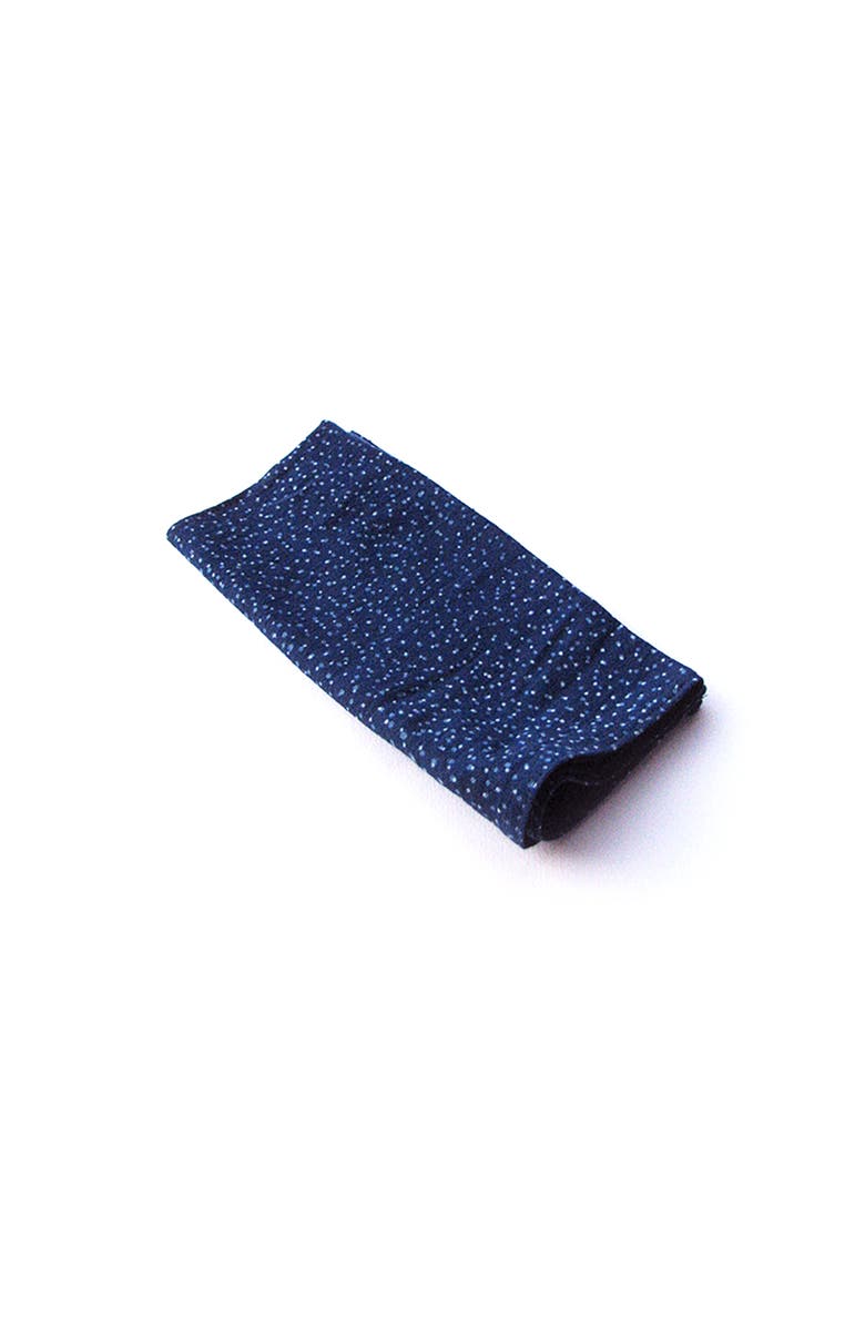 Ichcha Minimalist Eco Cotton Napkin, Main, color, Blue