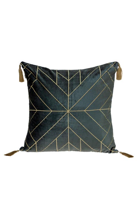 Zella Tassel Throw Pillow