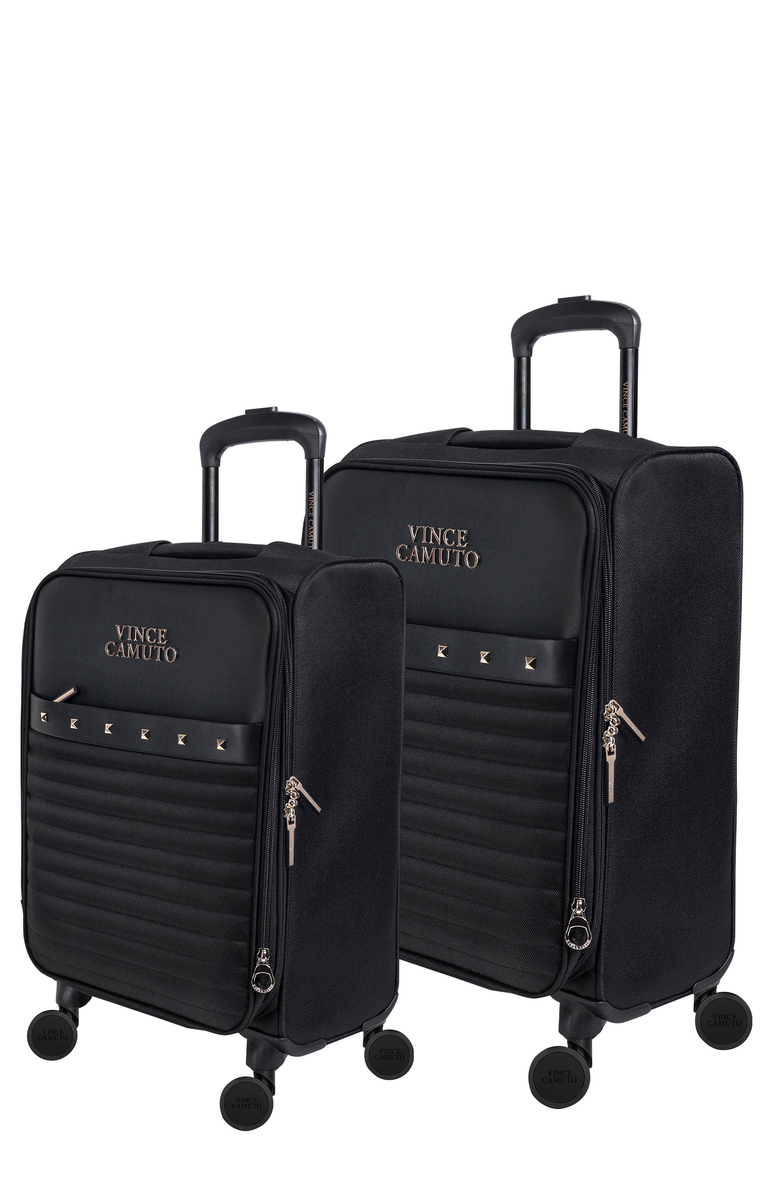 Vince Camuto Set of Two Ivor Softshell Spinner Suitcase, Main, color, 