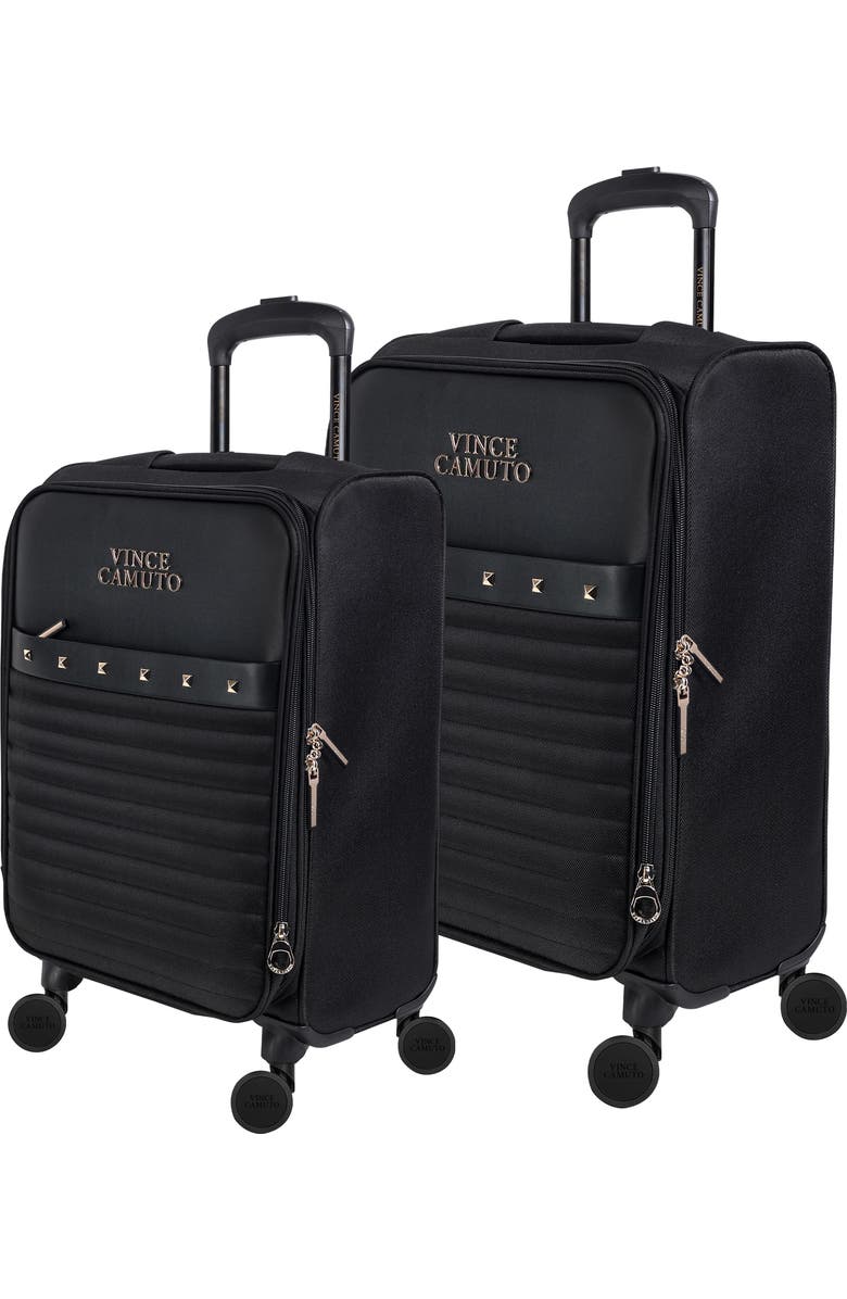 Vince Camuto Set of Two Ivor Softshell Spinner Suitcase, Main, color,