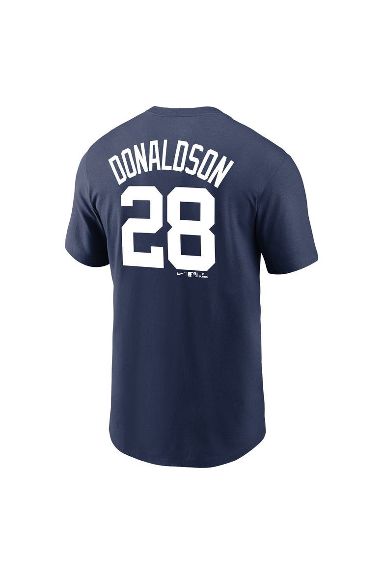 Men's Nike Josh Donaldson Navy New York Yankees Name & Number T-Shirt, Alternate, color, Navy