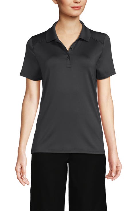 School Uniform  Short Sleeve Feminine Fit Rapid Dry Polo Shirt