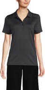 Lands' End School Uniform  Short Sleeve Feminine Fit Rapid Dry Polo Shirt