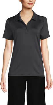 Lands' End School Uniform  Short Sleeve Feminine Fit Rapid Dry Polo Shirt