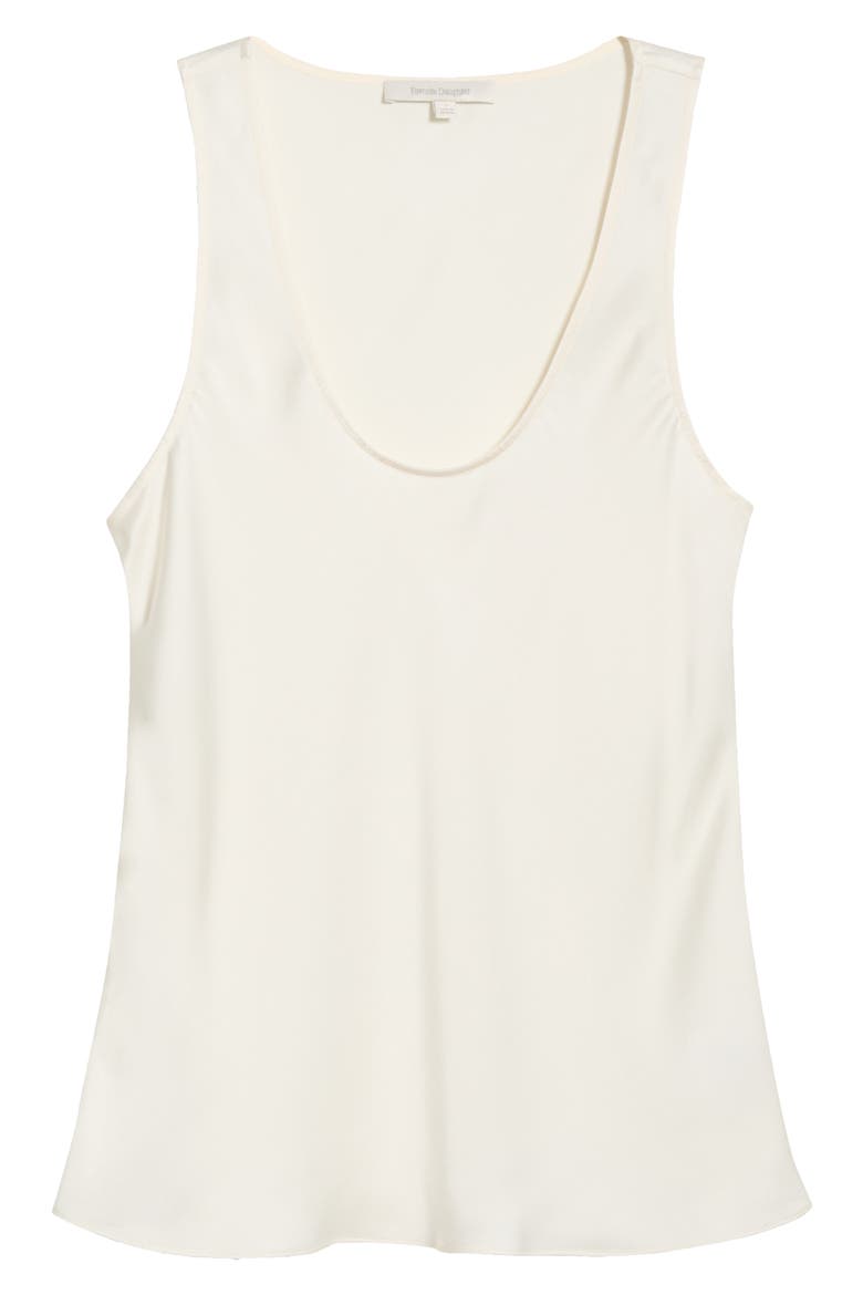 The Clean Cut Tank, Alternate, color, IVORY