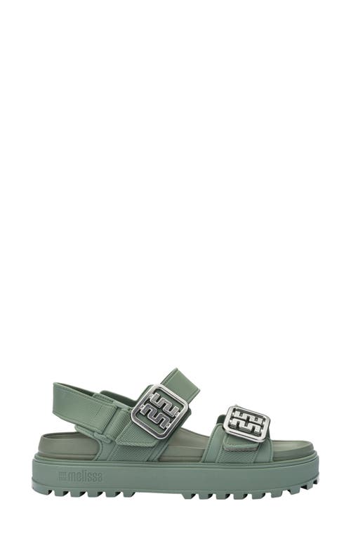 Melissa Women's Towny Platform - Green In Green