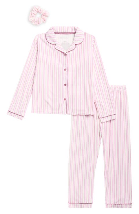 Kids' 2-Piece Pajamas & Scrunchie Set