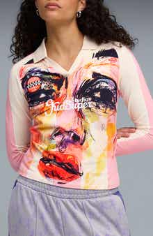 PUMA x KidSuper Long Sleeve Cotton Goalie Jersey