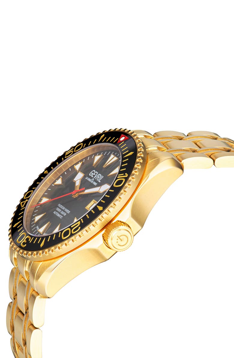 GEVRIL Hudson Yards Bracelet Watch, 43mm, Alternate, color, 