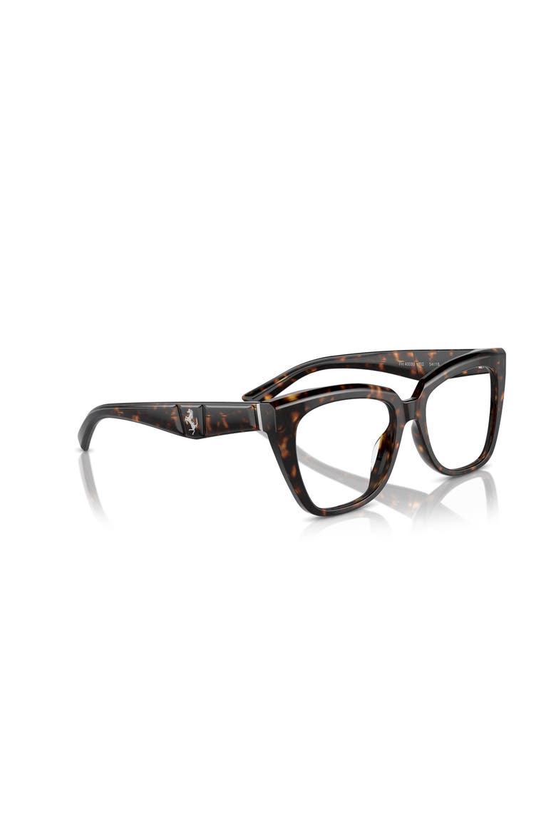 54mm Square optical glasses, Alternate, color, Tortoise