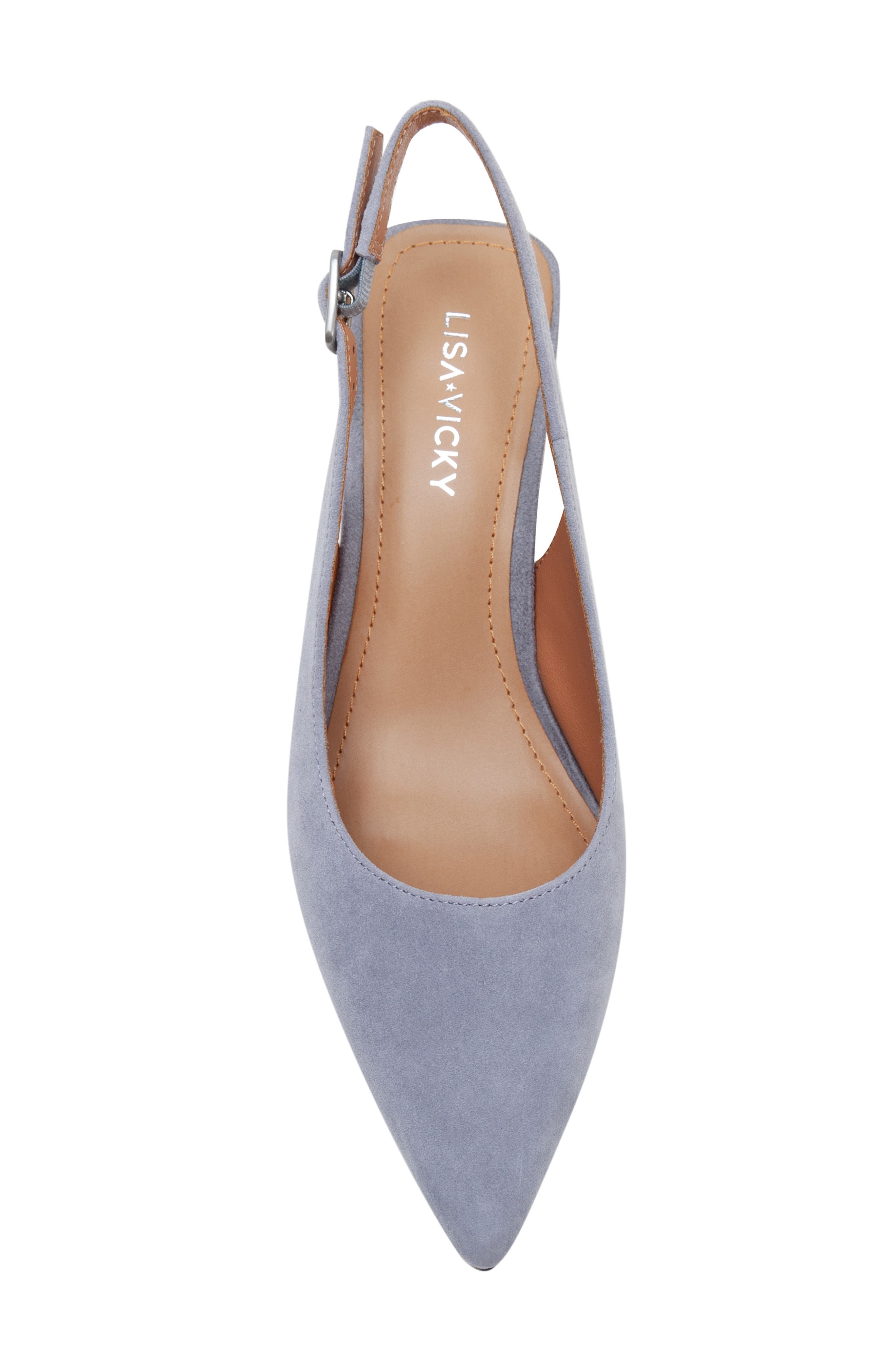 Zee Pointed Toe Slingback Pump, Alternate, color, LAVENDER