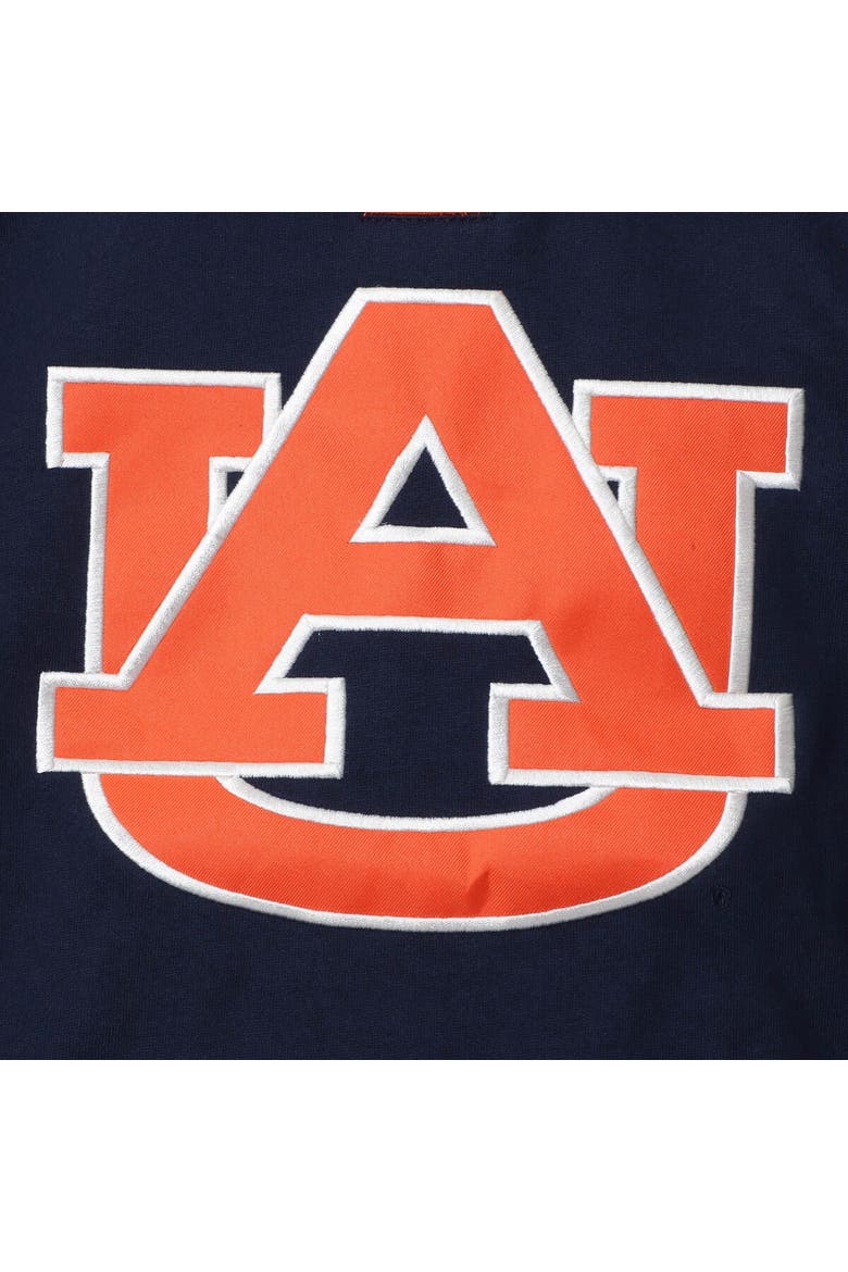 Men's Colosseum Navy Auburn Tigers 2.0 Lace-Up Pullover Hoodie, Alternate, color, Navy
