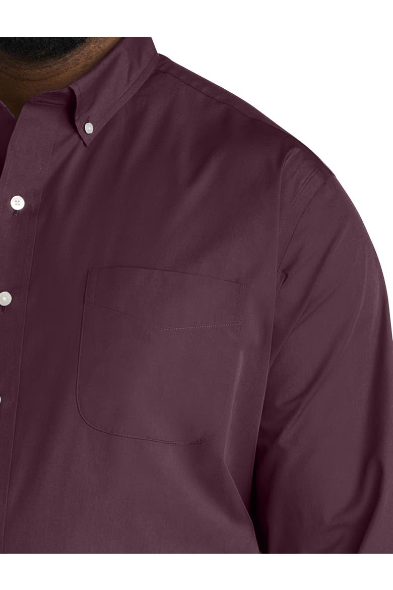 Big & Tall Solid Tech Sport Shirt, Alternate, color, PORT ROYALE