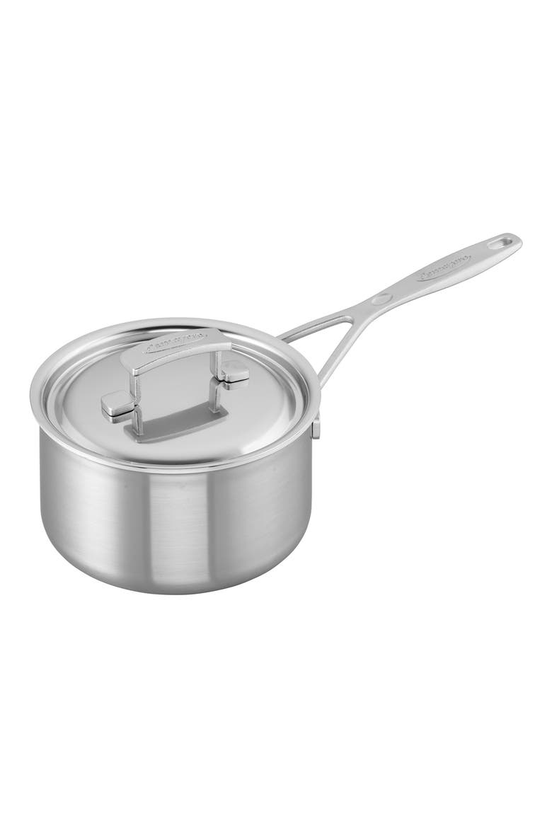 Industry 5-Ply 2-Quart Saucepan, Main, color, STAINLESS STEEL