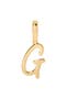  Gold Vermeil Initial G