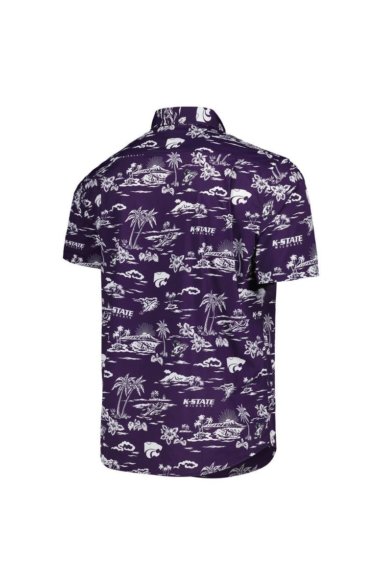 Reyn Spooner Men's Reyn Spooner Purple Kansas State Wildcats Performance Button-Down Shirt, Alternate, color, Purple