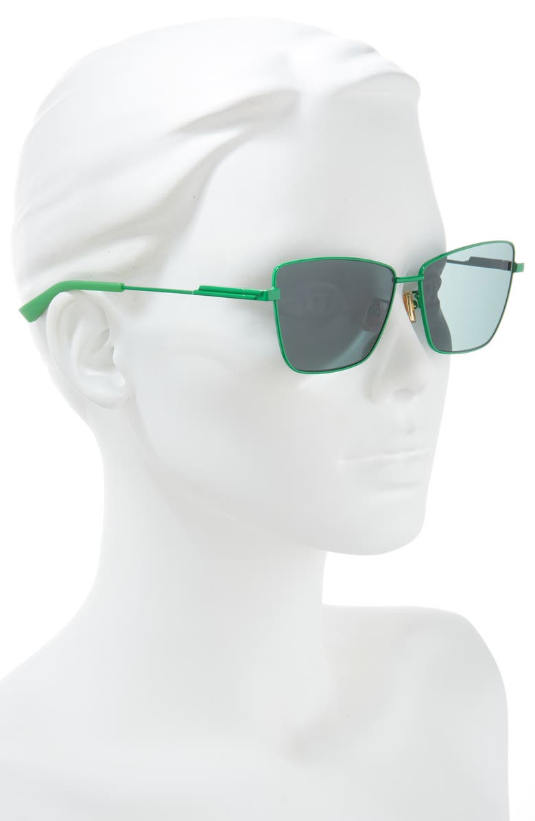 Bottega Veneta 59mm Square Sunglasses, Alternate, color,