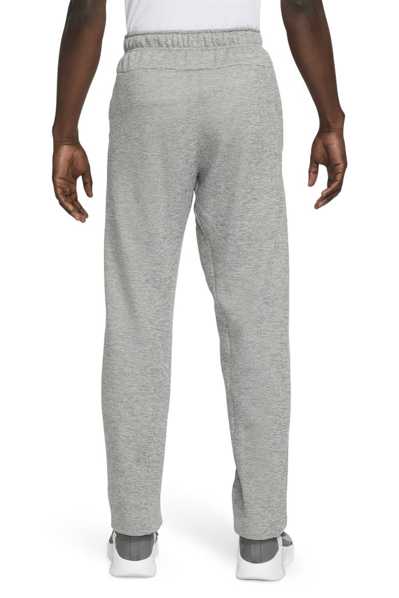 Therma-FIT Sweatpants, Alternate, color, GREY HEATHER/ GREY/ BLACK