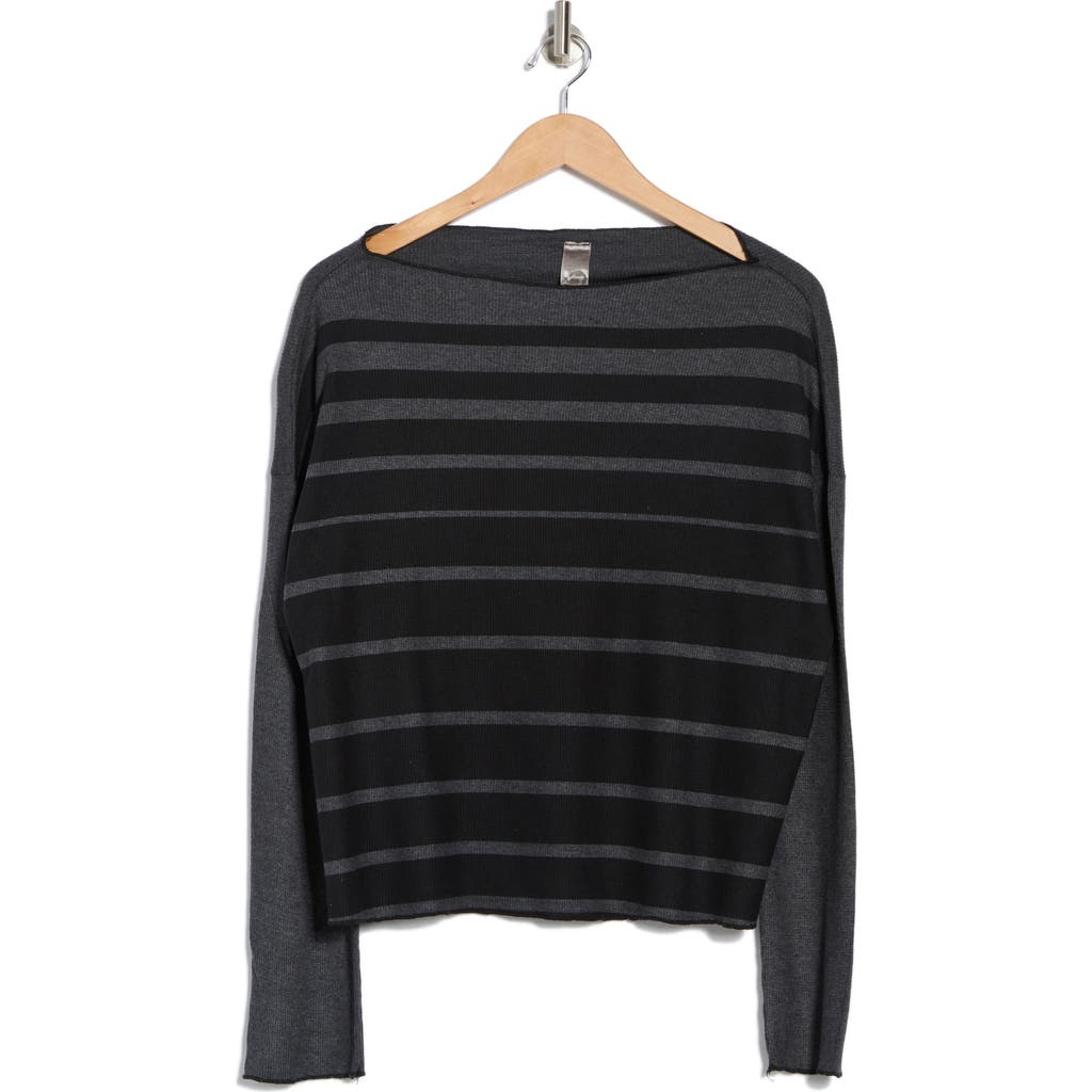 Go Couture Boat Neck Sweater
