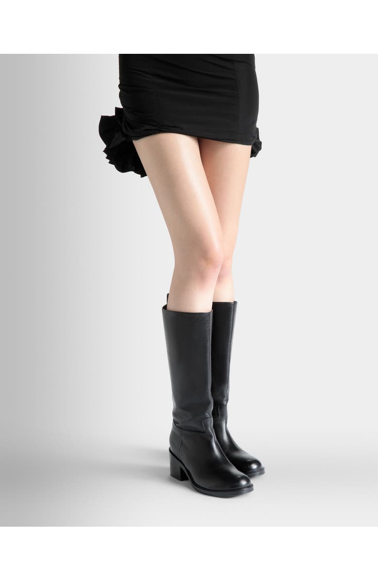 Bally Peggy Boot in Leather, Alternate, color, Black