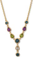 Eloise Jewelry Drop Necklace Multicolor