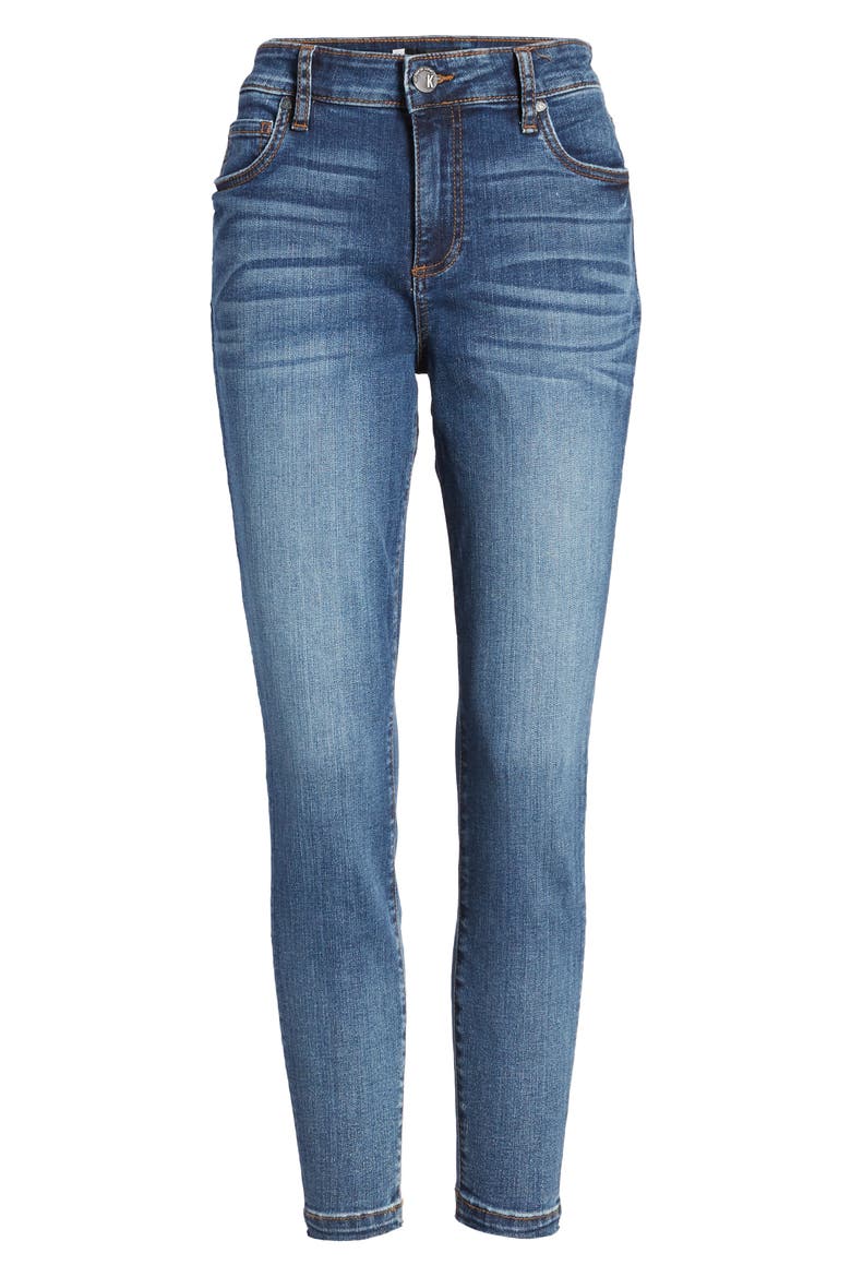Donna High Waist Ankle Skinny Jeans, Alternate, color, ASTER