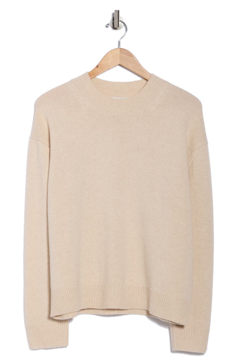 TWP Cashmere Crewneck Sweater, Alternate, color, Blonde