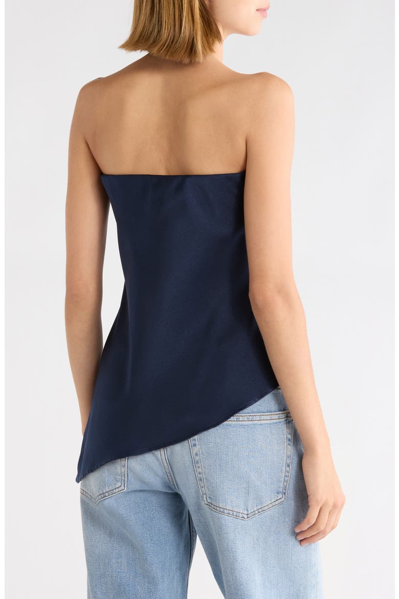Vienna Strapless Top, Alternate, color, NAVY