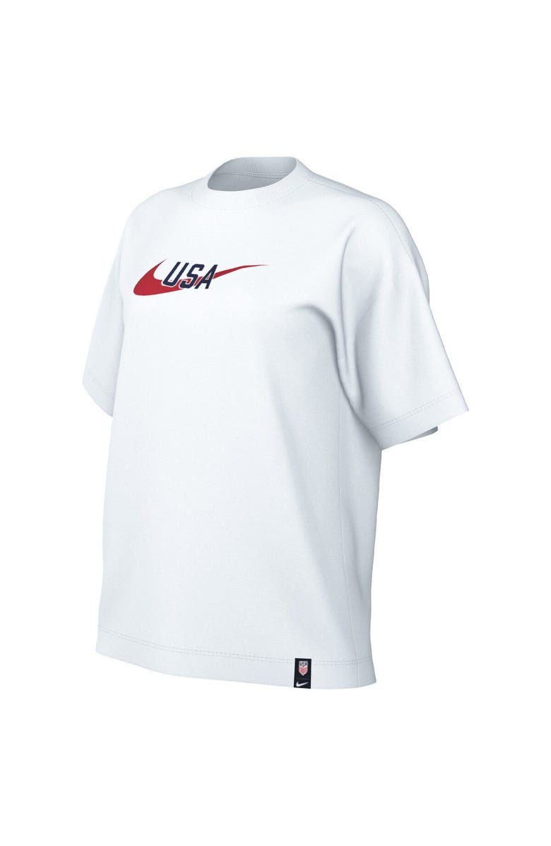 Nike Women's Nike White USMNT Swoosh T-Shirt, Alternate, color, White