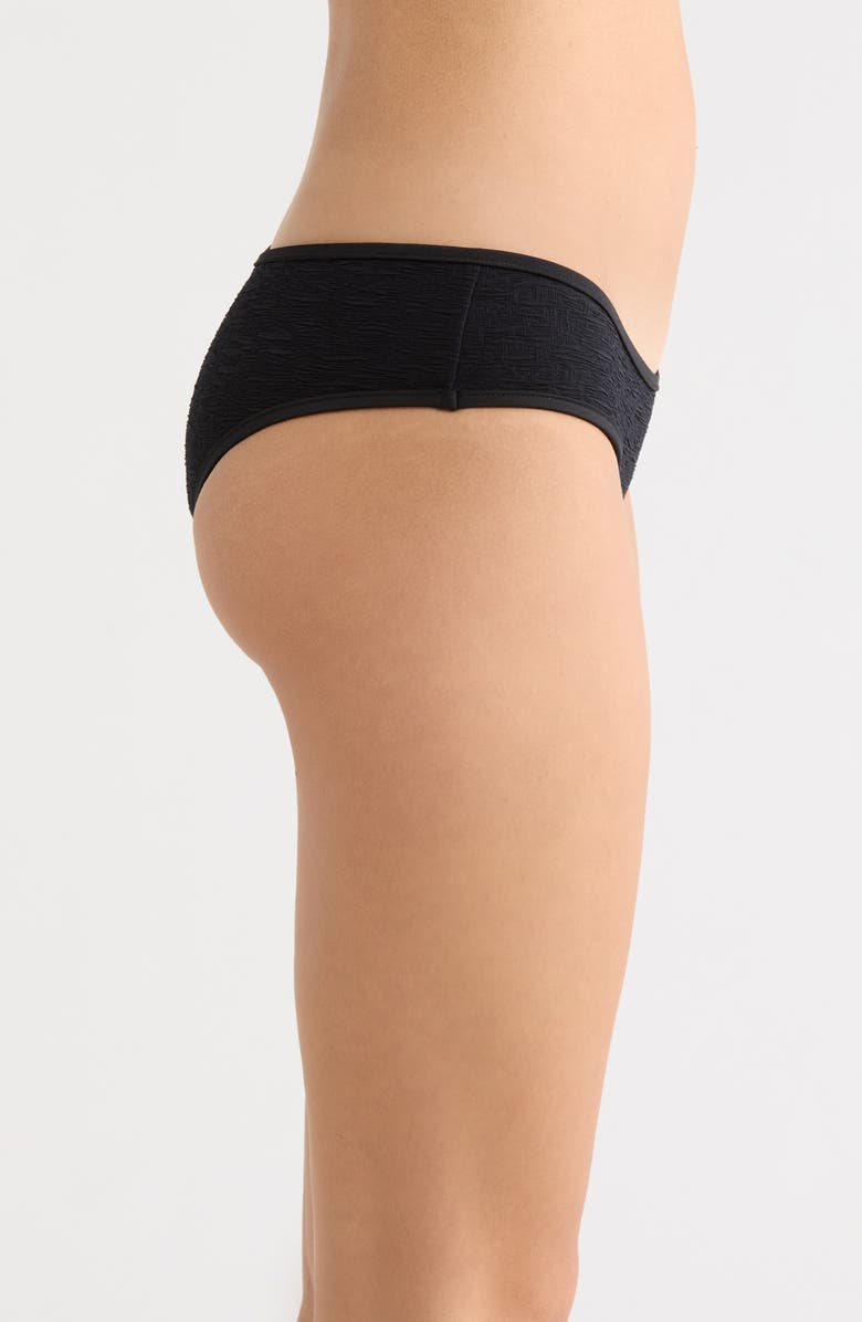free-est by Free People Bayside Hipster Bikini Bottoms, Alternate, color, Black