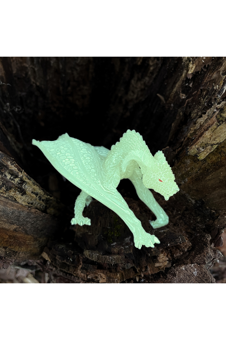 Glow-in-the-Dark Cave Dragon Toy, Alternate, color, No Color