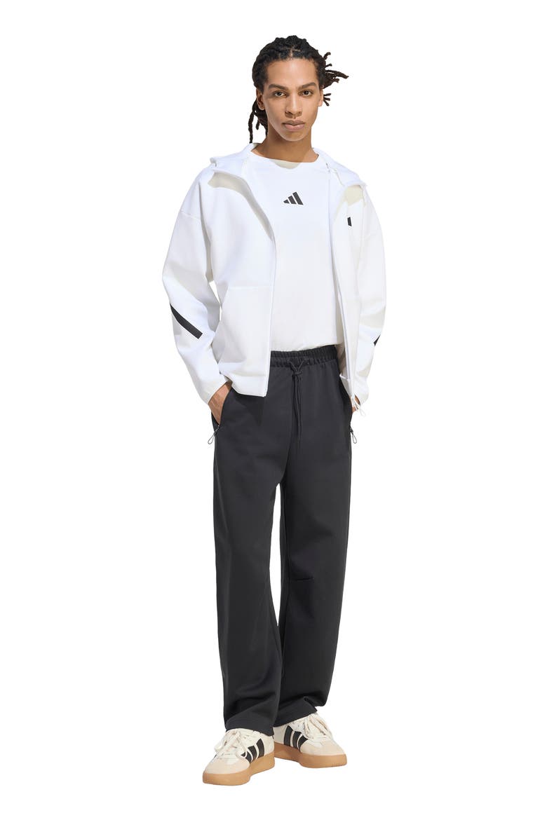 Z.N.E. Full-Zip Track Hoodie, Alternate, color, WHITE