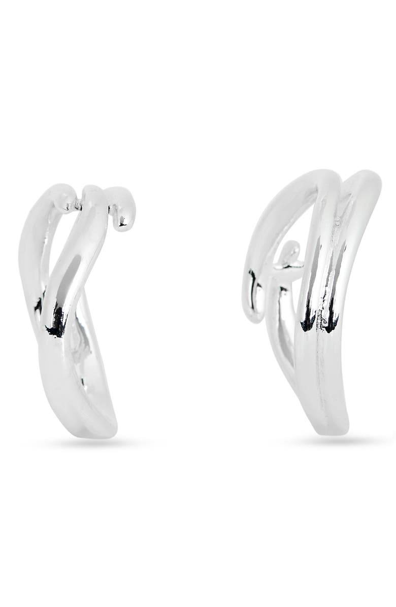 Leith Set of 2 Assorted Stacked Rings, Alternate, color, Silver