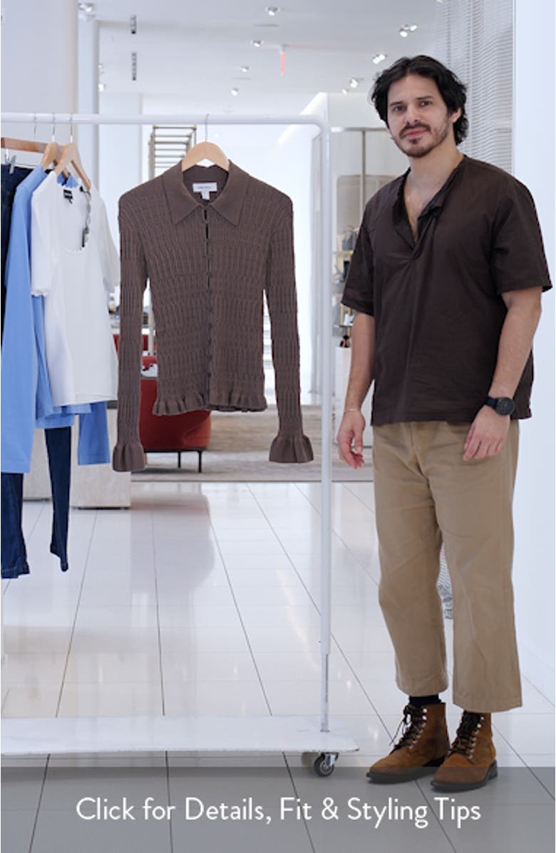 Flared Sleeve Cardigan, sales video thumbnail