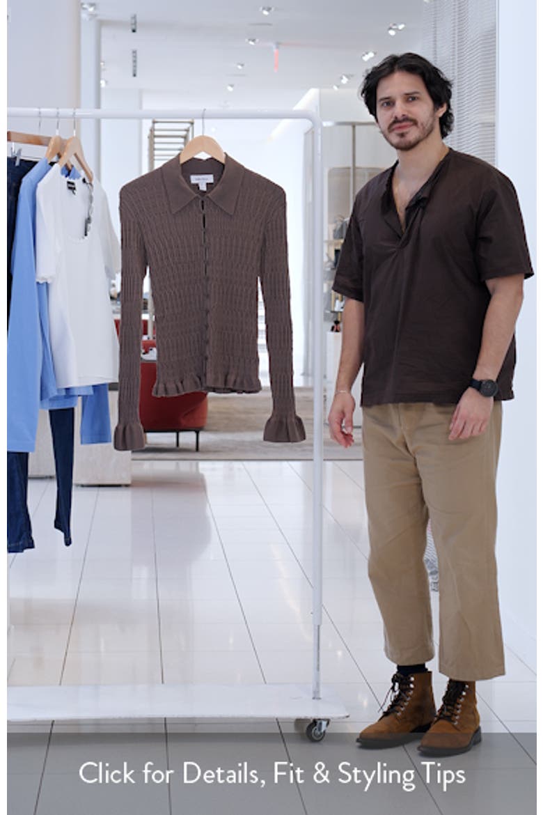 Flared Sleeve Cardigan video