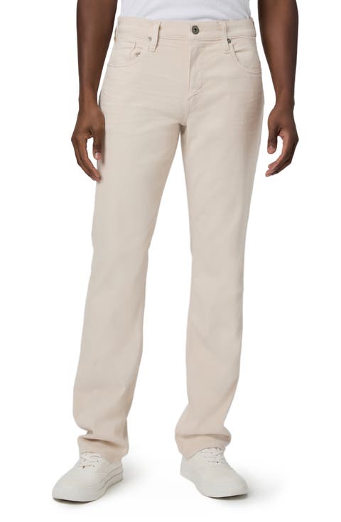 Transcend Normandie Straight Stretch Jeans (Sea Shell) (Regular & Big)