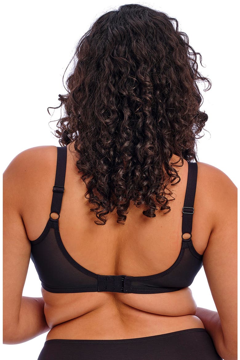 Smooth Underwire Bra, Alternate, color, BLACK