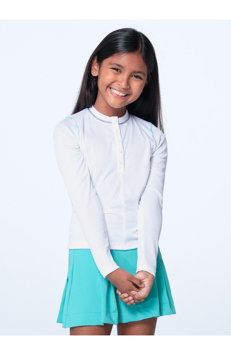 Lucky in Love Henley Long Sleeve, Main, color, White