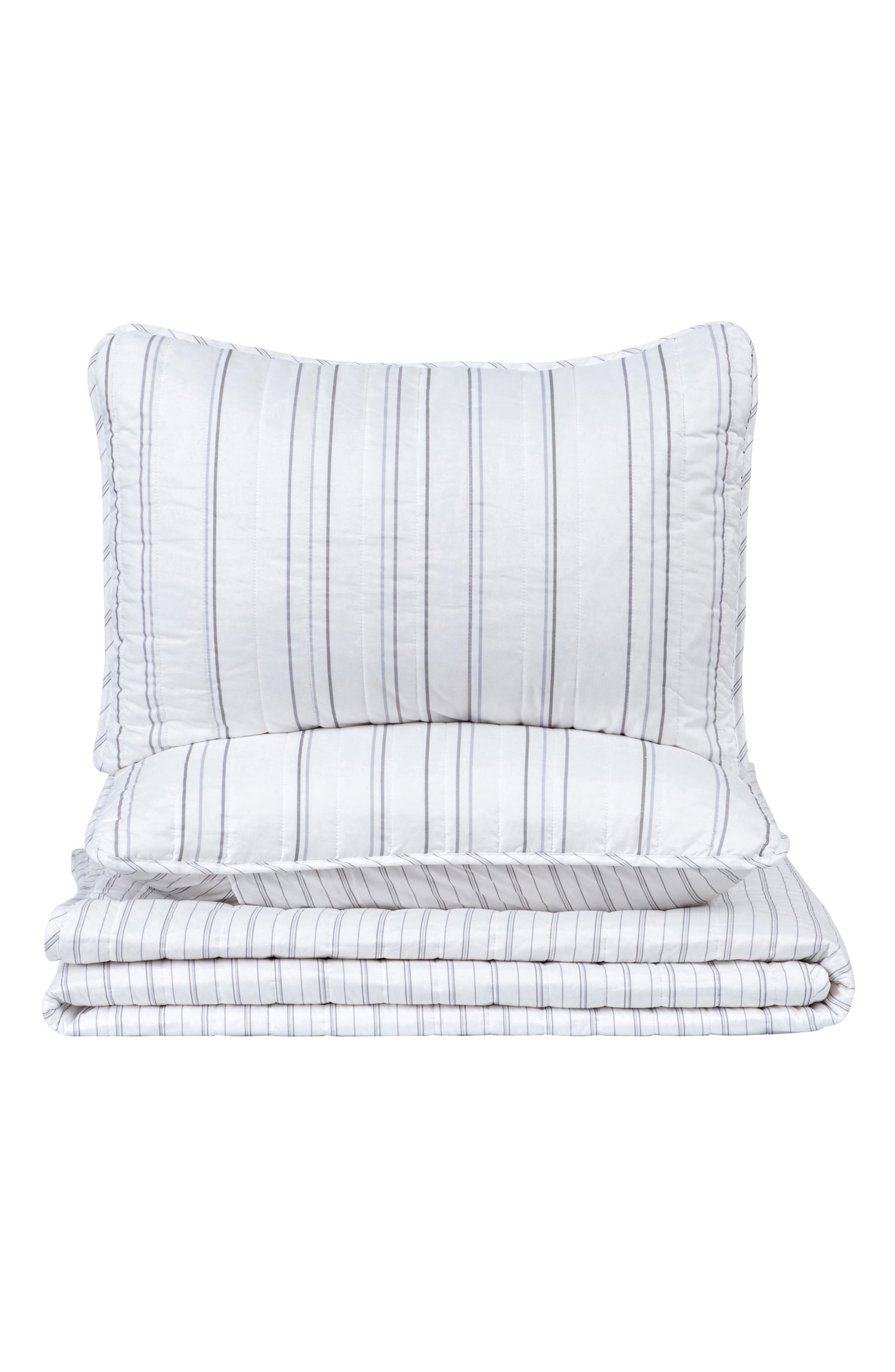 Woven & Weft Stripe Quilt & Sham Set