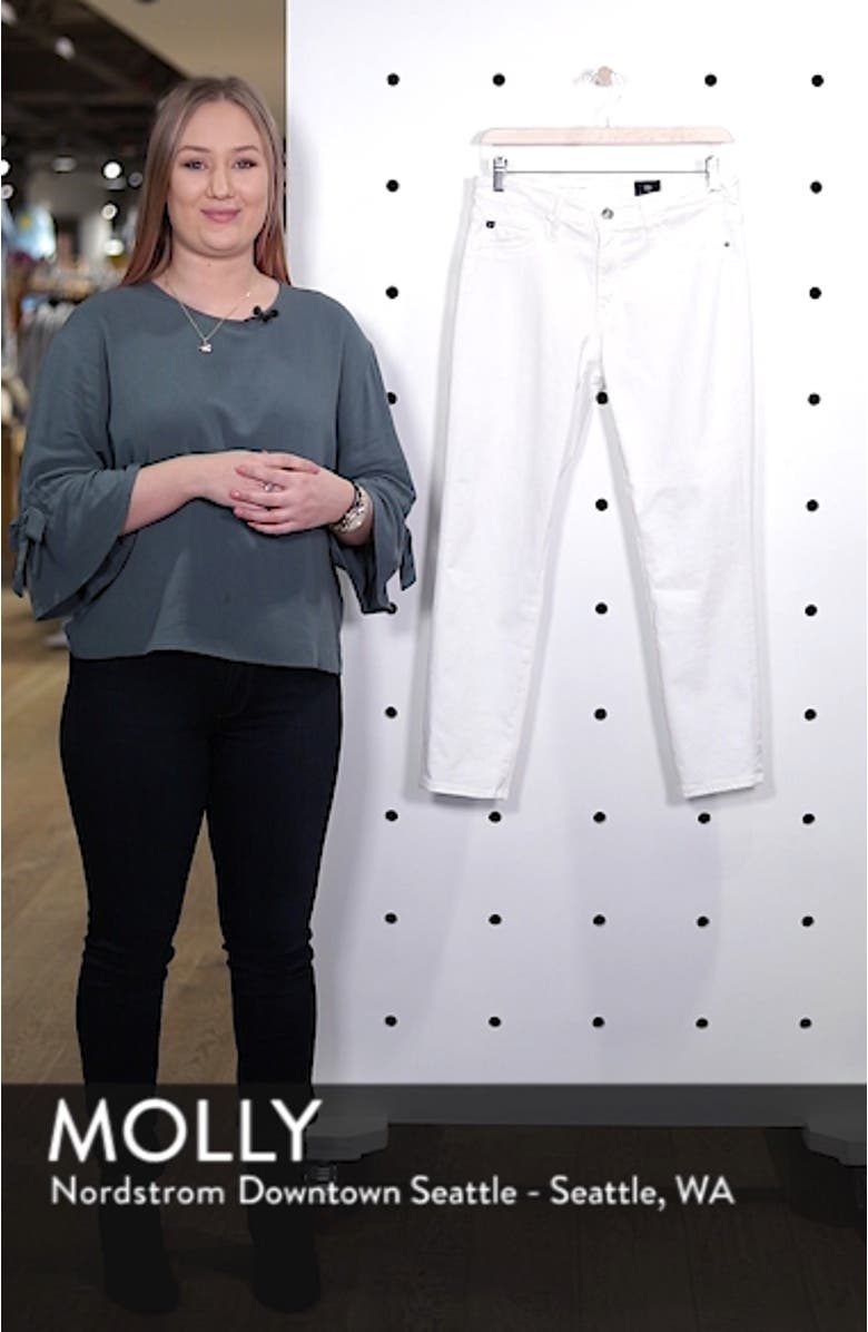 The Prima Mid Rise Crop Cigarette Jeans, sales video thumbnail